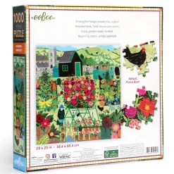 eeBoo 1000 Piece Puzzle Harvest Garden Hot