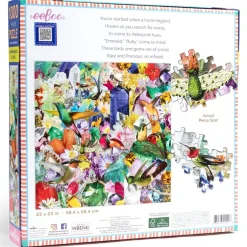 eeBoo 1000 Piece Puzzle Hummingbirds and Gems Discount
