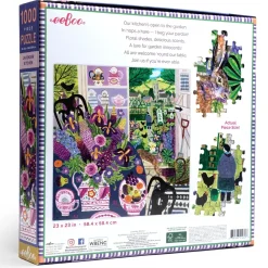 eeBoo 1000 Piece Puzzle Lavender Kitchen Outlet