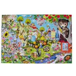 eeBoo 100 Piece Puzzle Love of Bees Hot
