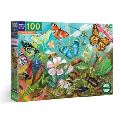 eeBoo 100 Piece Puzzle Love of Bugs Online