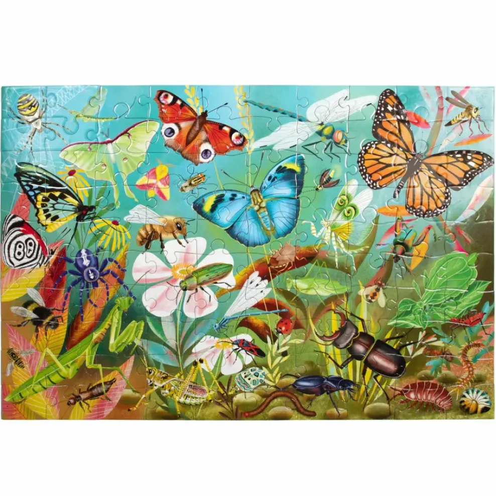 eeBoo 100 Piece Puzzle Love of Bugs Online