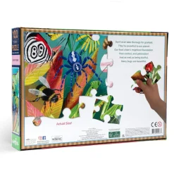 eeBoo 100 Piece Puzzle Love of Bugs Online