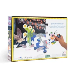 eeBoo 100 Piece Puzzle Love of Bats Fashion