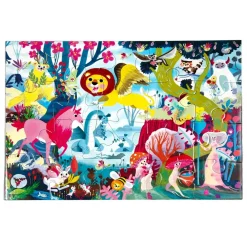 eeBoo 20 Piece Puzzle Magical Creatures New