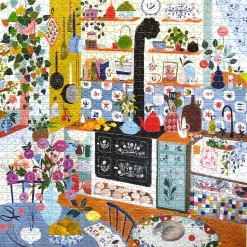 eeBoo 1000 Piece Puzzle Morning Kitchen Sale