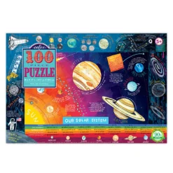 eeBoo 100 Piece Puzzle Our Solar System Online