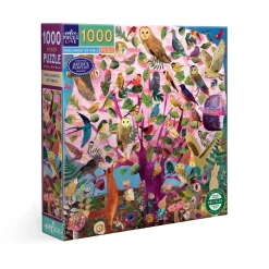 eeBoo 1000 Piece Puzzle Parliament of Owls Hot