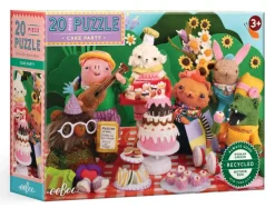 eeBoo 20 Piece Puzzle Party with Cake Outlet