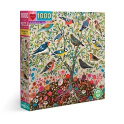 eeBoo 1000 Piece Puzzle Songbirds Tree Best