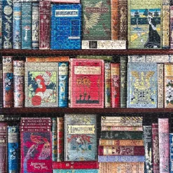 eeBoo 1000 Piece Puzzle Vintage Library Fashion