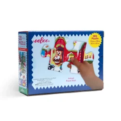 eeBoo 20 Piece Puzzle Woodland Winter Sale