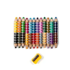 eeBoo Biggie Color Pencils: Woodland Friends Clearance