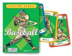 eeBoo Card Game Baseball Best