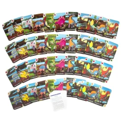 eeBoo Card Game Dinosaur Rummy Discount