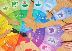 eeBoo Color Puzzle Spinner Game Discount