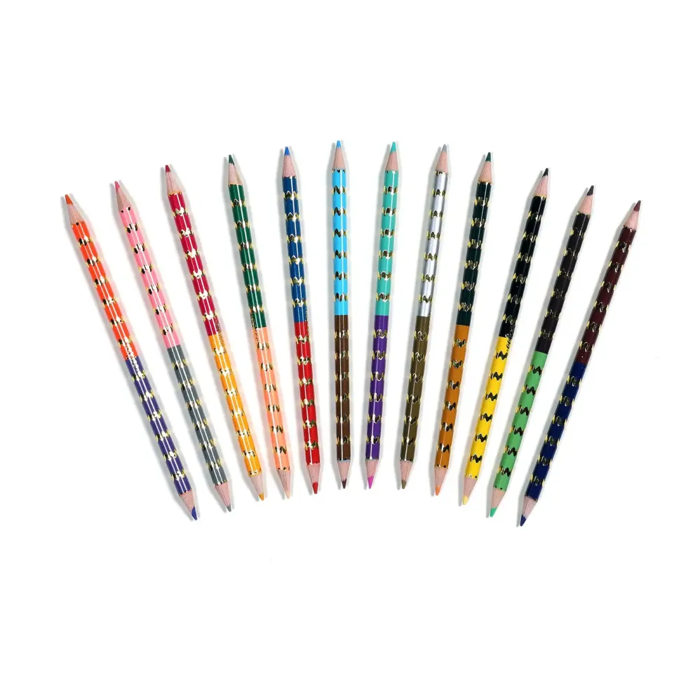 eeBoo Double-Sided Color Pencils 12 Piece Life on Earth Online