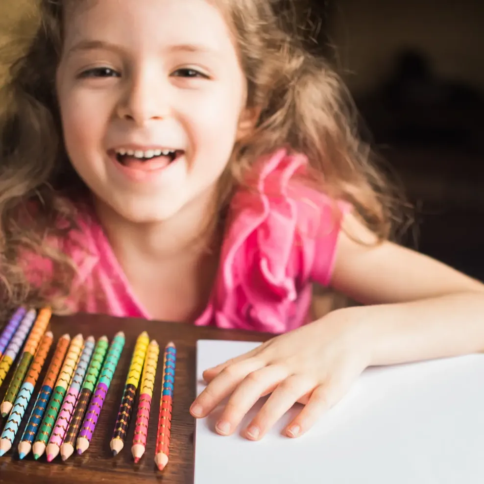 eeBoo Double-Sided Color Pencils 12 Piece Life on Earth Online