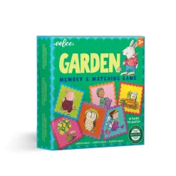 eeBoo Garden Little Square Memory Game Online