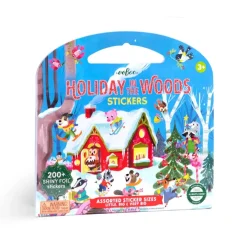 eeBoo Holiday in the Woods Shiny Stickers Online