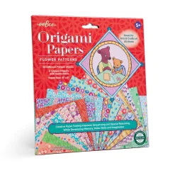 eeBoo Origami Paper: Flower Patterns Sale