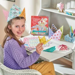 eeBoo Origami Paper: Flower Patterns Sale