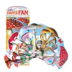 eeBoo Paper Fans: Mushrooms New
