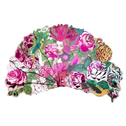 eeBoo Paper Fans: Sarah Online