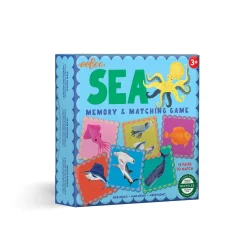 eeBoo Sea Little Square Memory Game Online