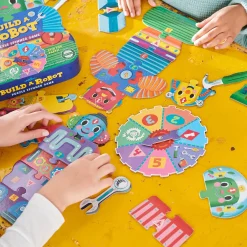 eeBoo Spin to Play - Build a Robot Hot