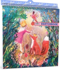 eeBoo Square Sketchbook: King Fox Online