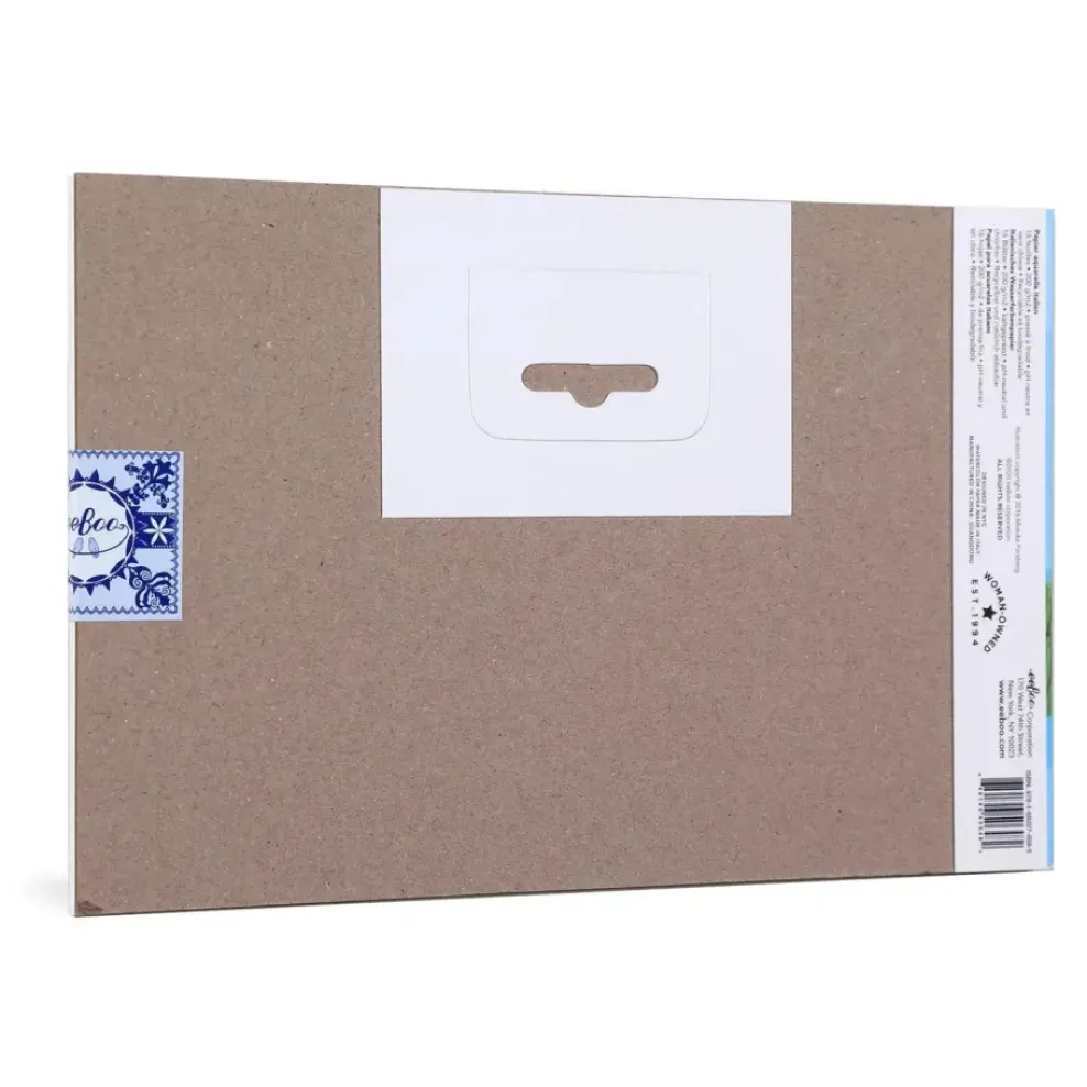 eeBoo Watercolor Pad: Woodland Rainbow Outlet