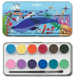 eeBoo Watercolors: In the Sea Hot