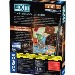 Thames Kosmos Exit the Game: The Professor's Last Riddle Best