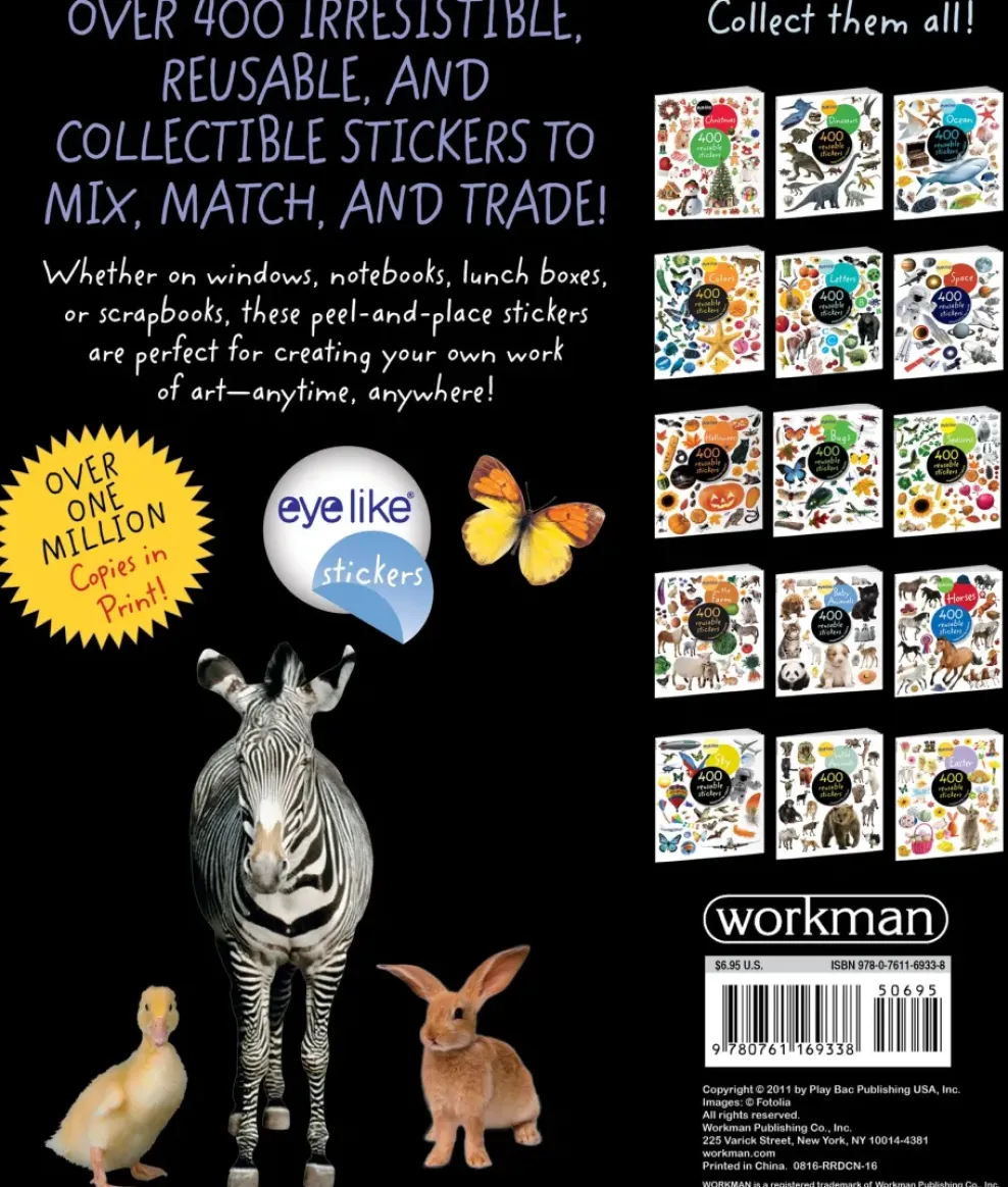 Hachette EyeLike Stickers: Animals Fashion