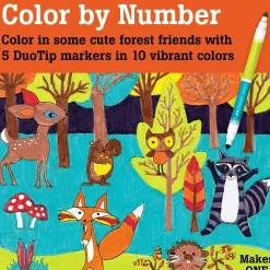 Faber-Castell Color by Number Forest Friends Best