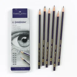 Faber-Castell Graphite Pencils Tin of 6 Discount