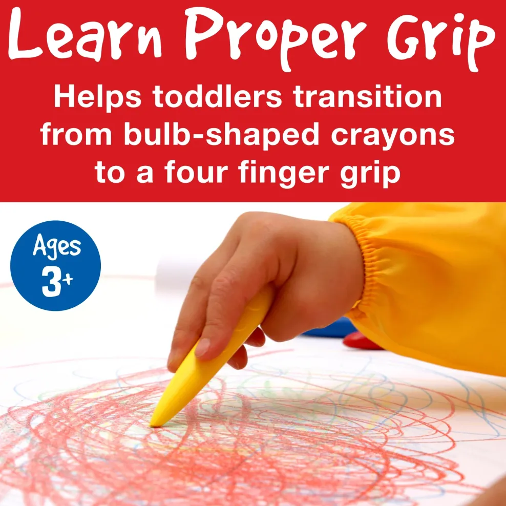 Faber-Castell Little Creatives 6 Easy Grip Finger Crayons Sale