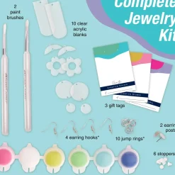 Faber-Castell Painted Acrylic Earrings Online