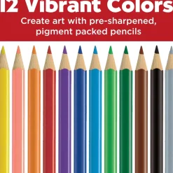 Faber-Castell Triangular Colored EcoPencils 12 Count New