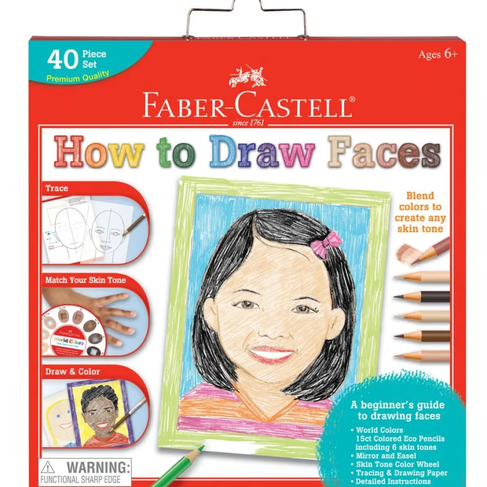 Faber-Castell World Colors How to Draw Faces New