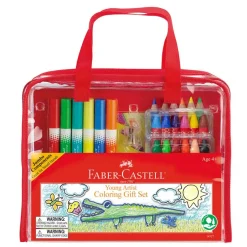Faber-Castell Young Artist Coloring Gift Set New