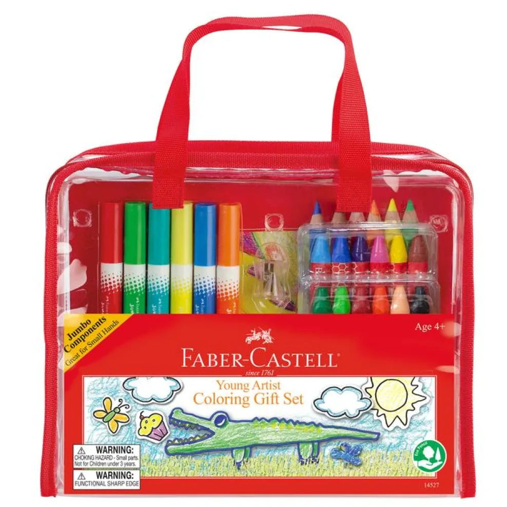 Faber-Castell Young Artist Coloring Gift Set New