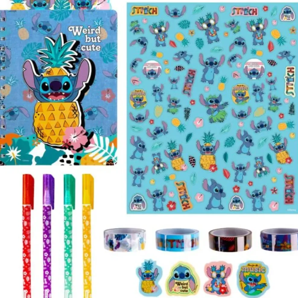 ACD Distribution Fashion Angels Disney Stitch Journal Gift Set New