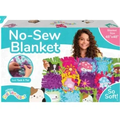 ACD Distribution Fashion Angels Squishmallows Design Your Own No-Sew Blanket Kit Clearance