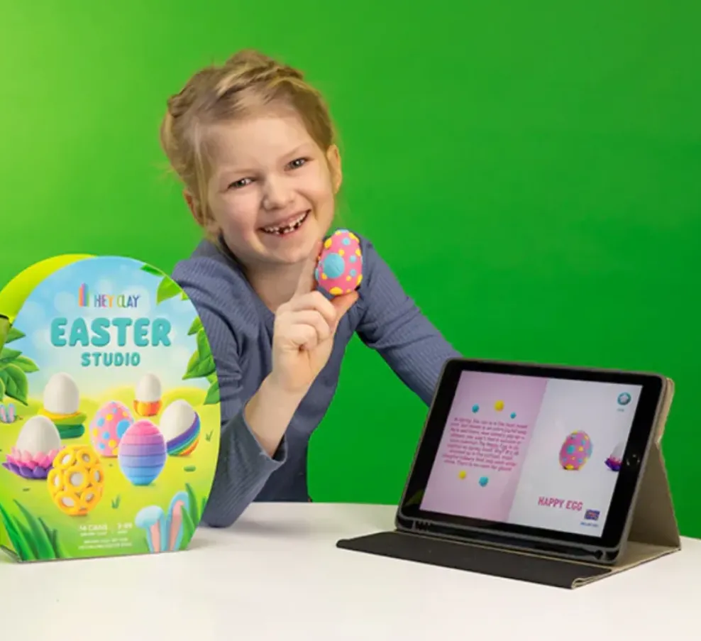 Fat Brain Toys ® Hey Clay - Easter Studio New