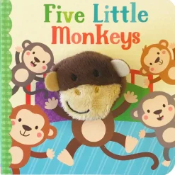 Cottage Door Press Finger Puppet Book: Five Little Monkeys New
