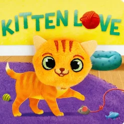 Cottage Door Press Finger Puppet Book: Kitten Love Hot