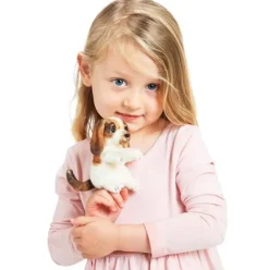 Folkmanis ® Finger Puppet: Mini Dog Fashion