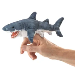 Folkmanis ® Finger Puppet: Mini Shark Hot